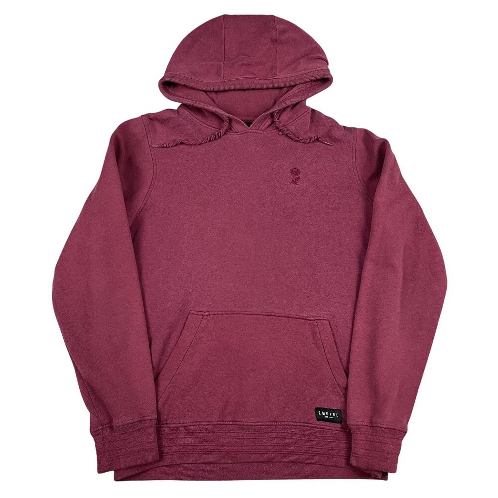 Empyre Mens Burgundy Cozy Hoodie Sz M‎